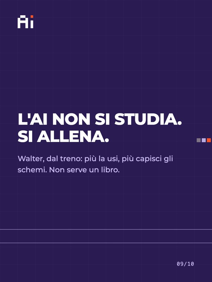 Le cinque mosse di Claude Design, scheda 9 di 10