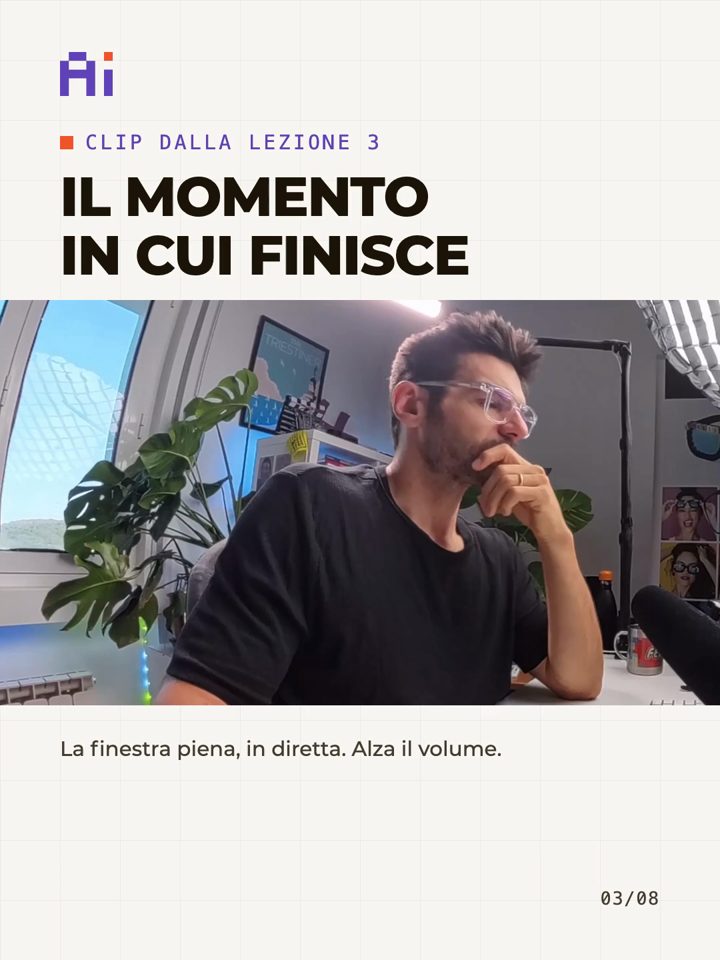 La memoria: il contesto che finisce, i file che restano, scheda 3 di 8