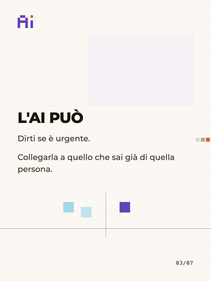 La risposta che non si automatizza, scheda 3 di 7